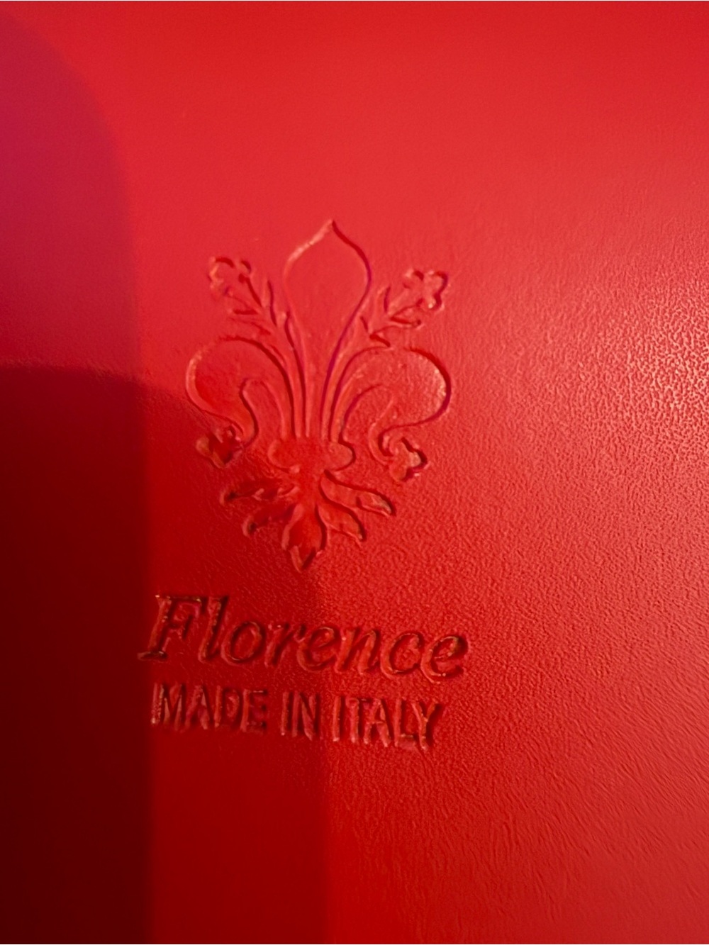 Florence exquisite Italian red leather Crossbody shoulder bag - Picture 2 of 11